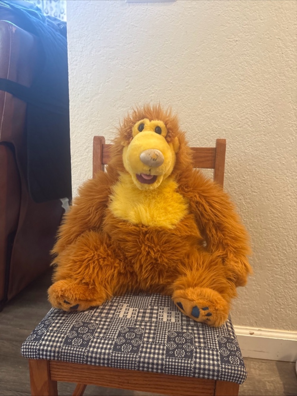Vintage Bear In The Big Blue House Plush Stuffed Toy 18 Inch Disney Store READ